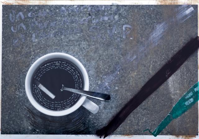 Un café américain 70 x 100 cm