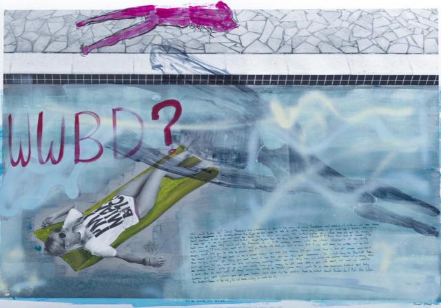 What would Barbie do 70 x 100 cm