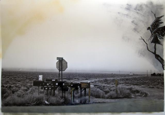 Stormy present 100 x 70 cm